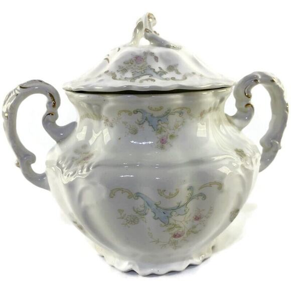 Johnson Brothers Royal Covered Sugar Bowl and Creamer Set of Two - Picture 3 of 8